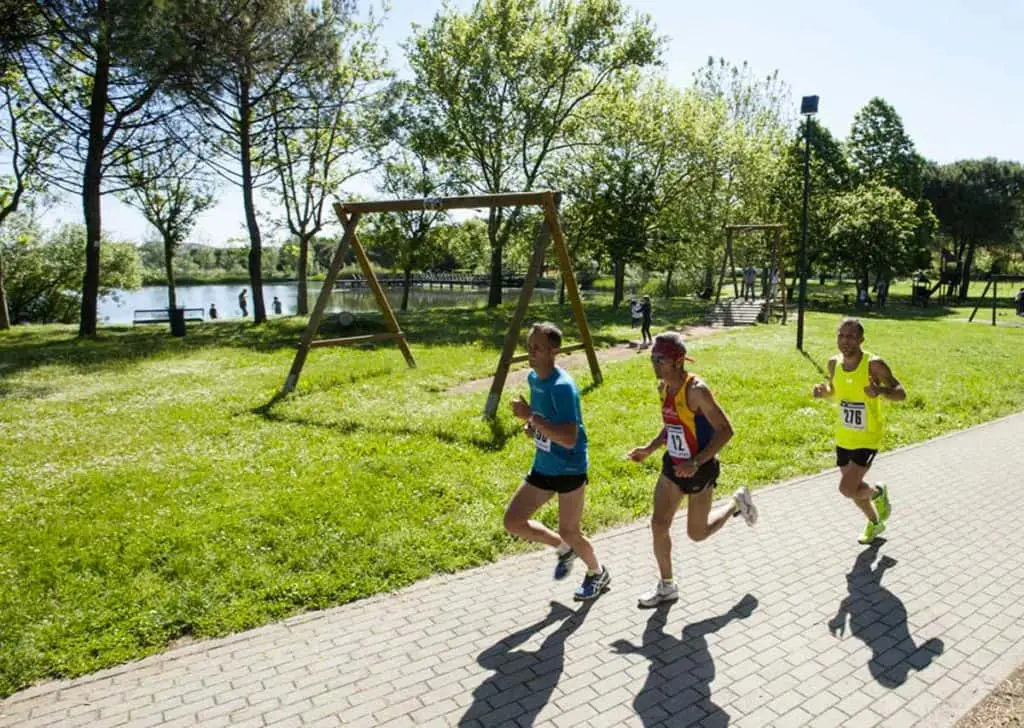 Parco a Bellaria, piste da jogging