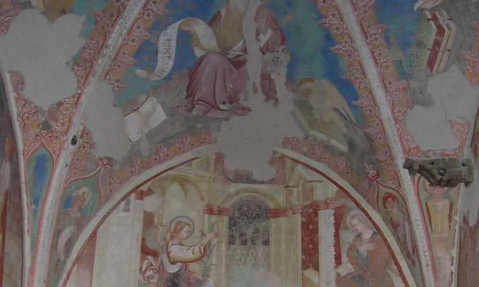 Cella affrescata di Antonio Alberti