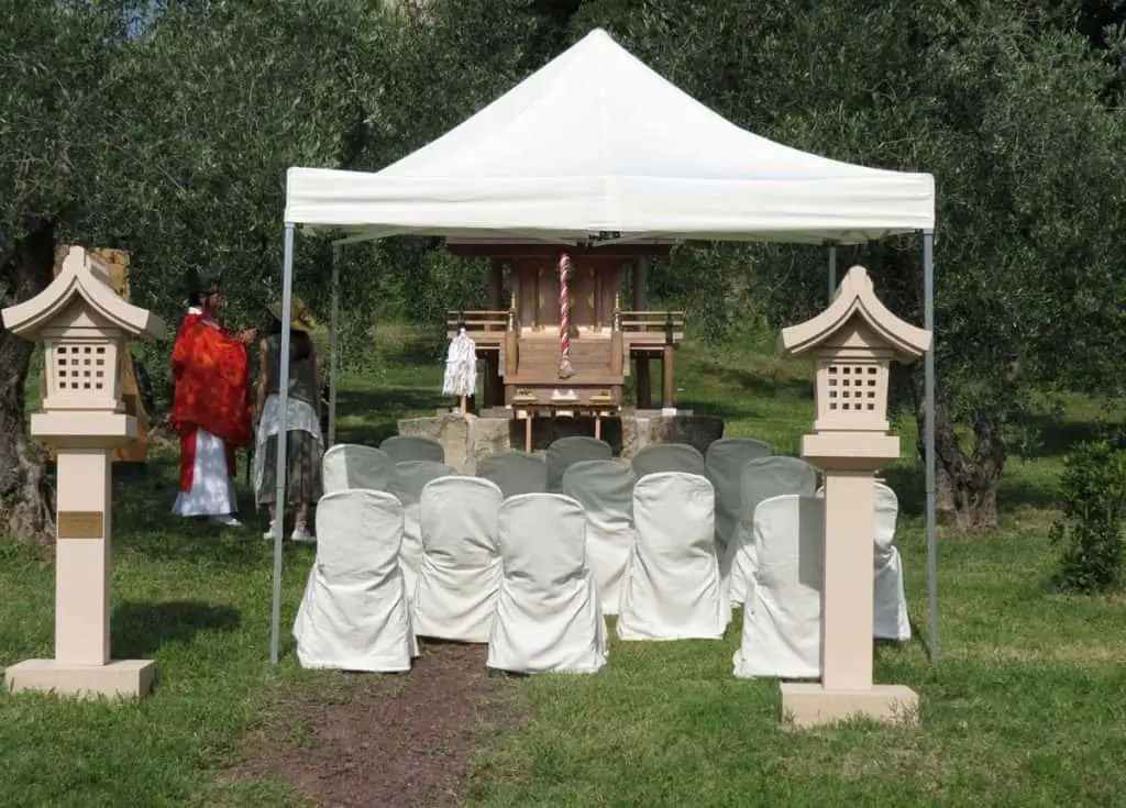Jinja - santuario shinto di San Marino