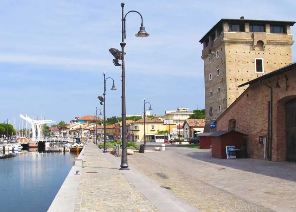 Torre San Michele Cervia e porto canale
